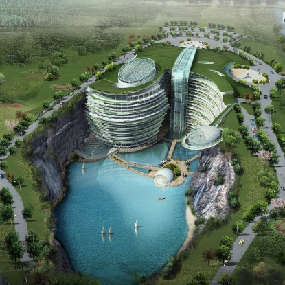 Picture of Shanghai Sheshan InterContinental Pit Hotel (Deep Pit Hotel)