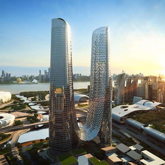 Picture of Steel Constructure Project 2-Hangzhou Century Center (Hangzhou Gateway)