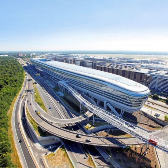 Picture of Steel Constructure Project 7-Frankfurt Airport City Terminal, Germany