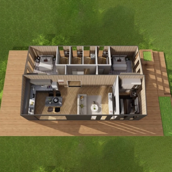 Slika Modern Life Family Suites-Customizable for a Versatile and Sustainable Home
