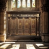 Picture of Relief Carved Large Size Heavy-Duty Multi-Panel Church Door