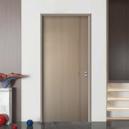 Slika Light Walnut Grain Minimalist Standard Interior Door