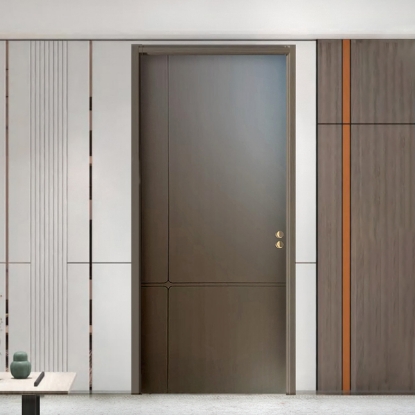 Slika Dark Walnut Grain Cross-Line Standard Interior Door